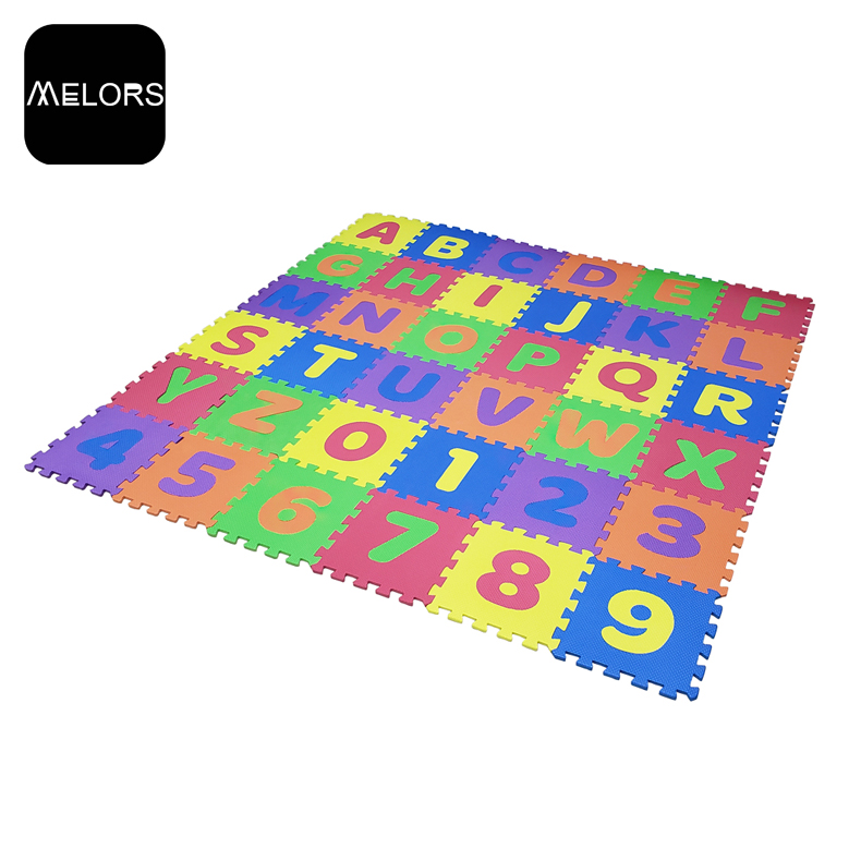 Soft Anti-slip EVA Foam Alphabet Number Puzzle Mat