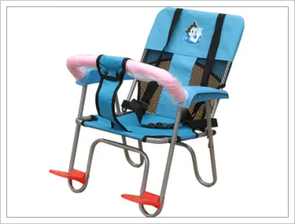 baby seat on bicycle