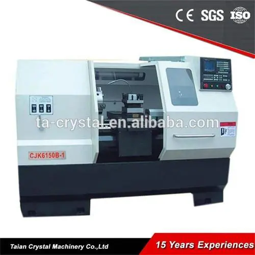 Flat Bed Type Numerical Control CNC Lathe Machine CJK6150B-1