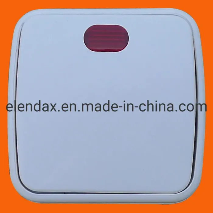 Soket Dinding Terpasang di Dinding Std Jerman Tanpa Bumi S6009