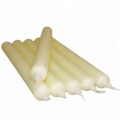 Ongeparfumeerde 6 inch witte Stick Taper Candles van 8st