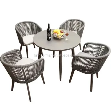 All Weather Outdoor Furniture Table and Chair Set for Garden