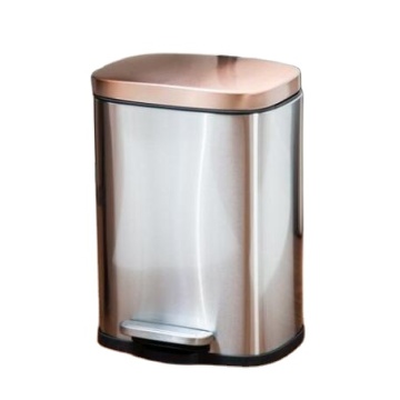 Stainless Steel Square Pedal Waste Bin