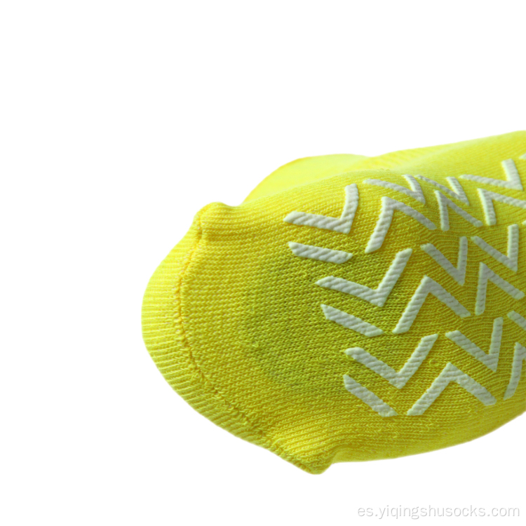 Logotipo de logotipo calcetines de goma de espuma sin deslizamiento