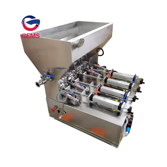 4 Nozzle Chocolate Filling Machine Jar Filler Machine