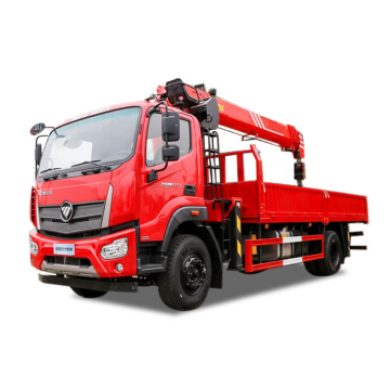 크레인이있는 Foton 4x2 트럭 : 5tons ~ 12tons elescopic 붐 트럭