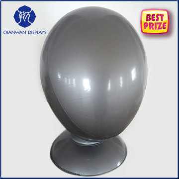 Inflatable hairdressing mannequin head without hair