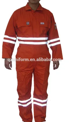Customized Reflective Tape Safety Overall Workwear Coverall