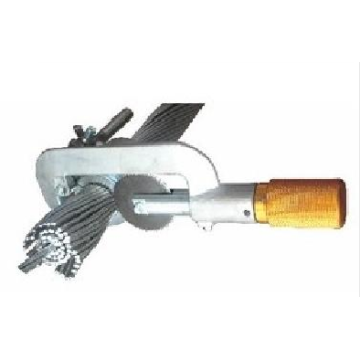 Herramienta eficiente para pelar capas de aluminio para cables