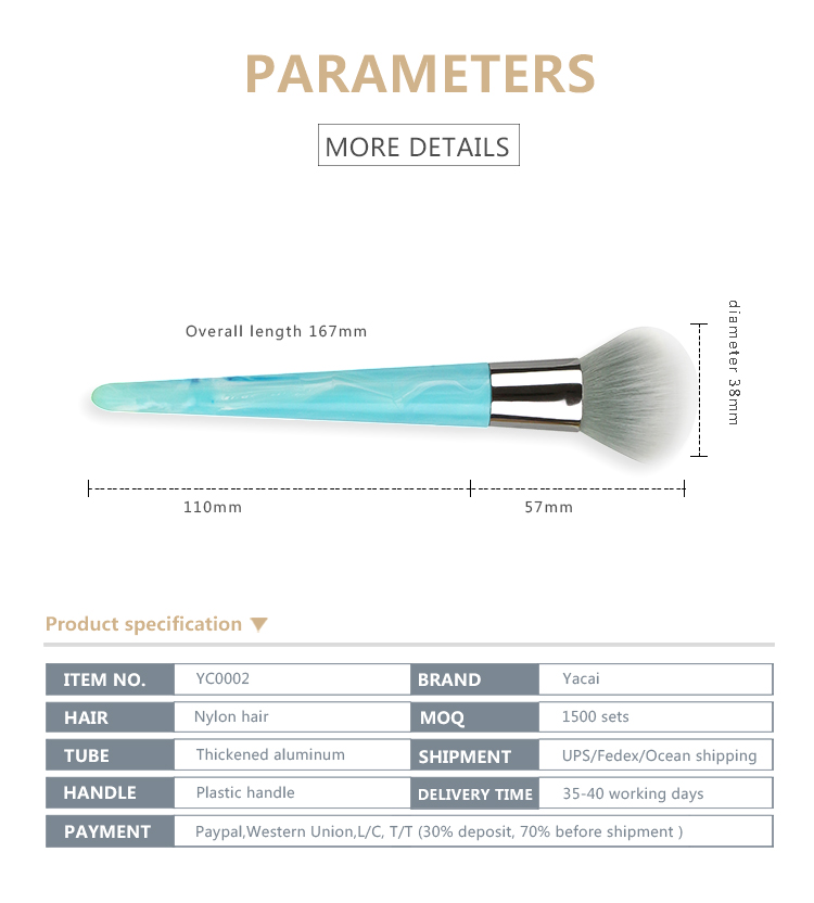 YC0002px750 (6) makeup brushes