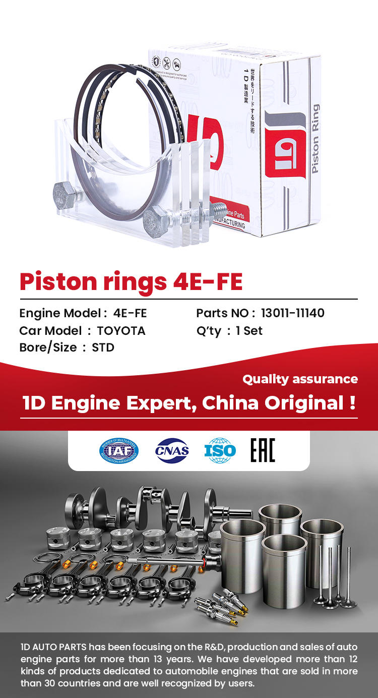 TOYOTA Piston Ring 4E-FE