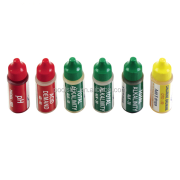 Refill Set for Comprehensive 5-Way Swimming Pool Water Test Kit
