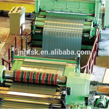 High-level metal sheet slitting machine line to cut coil