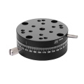 Vysoce přesný otočný stůl z hliníkové slitiny pro osu R 60 mm