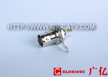 BNC Connector, Female Soldered with Nut