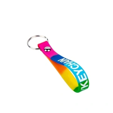 La Massa Su Ordinazione Del Silicone Di Keychain Ha Personalizzato