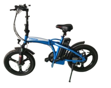 High-Quality 48V 500W EMC/CE EN15194/RoHS Approved Aluminum Integrated Wheel Folding E-Bike YF8620