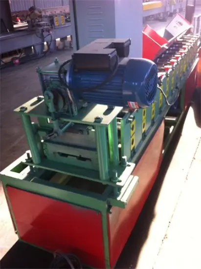 Cheap steel roller shutter door roll forming mill