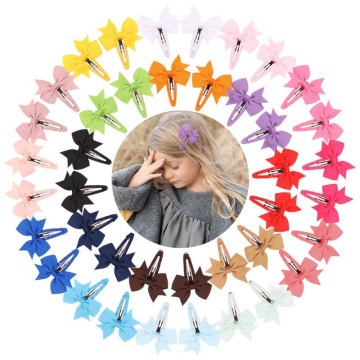 DOMOHO Princess Hair Clip for Girls - Full Edge Hair Clip with BB Bangs
