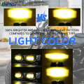 LED Motorcycle Headlights: White and Yellow Spotlights, Mini Fog/Driving Auxiliary Lights