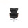 Upholstered High-Back Leather Showtime Lounger Armchair