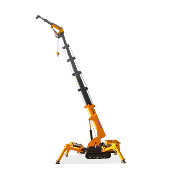 LTMG Lifting Cranes: 3 Ton Crawler Spider Crane with Dual Diesel and Electric Power and Euro 5 Engine
