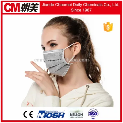 CM breathing protection mask with activated carbon