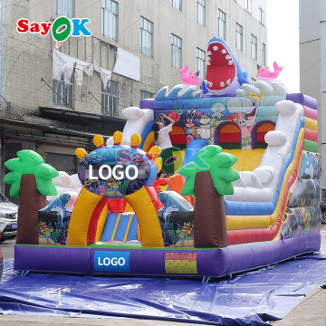 Custom Inflatable Bounce House with Slide for Sale