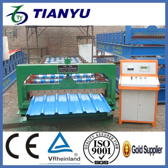 Latest technology metal roof flashing machine