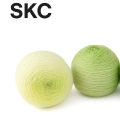 SKC Core Spun Ring Spun Anti-Pilling Fio Slub 80% Acrílico 20% Nylon Fantasia Rainbow Tingimento NM3.6 Tricô Manual de Força Média