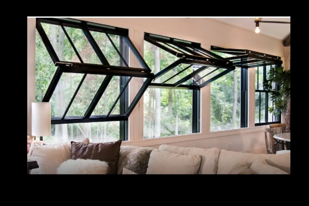 Aluminum Bi-Folding Windows