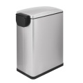 Slim Stainless Steel Step-on kitchen Trash Can