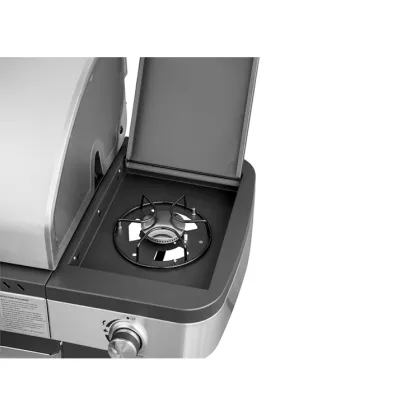 Luxury Outdoor Garden Gas Barbecue Rack Family Party Smokeless Trolley Barbecue Rack