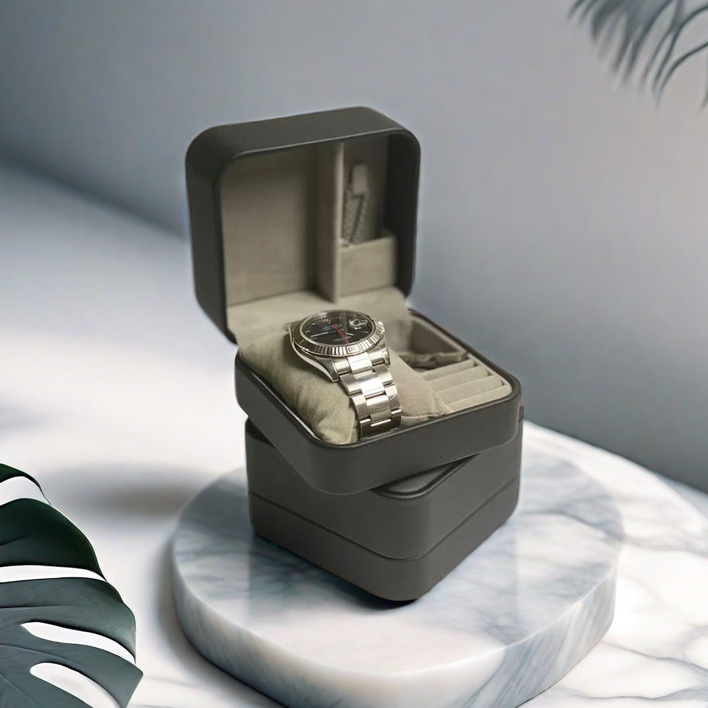 leather velvet watch jewelry luxury gift packaging boxes