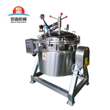 Industrial Pressure Cooker for Large-Scale Bone Soup - 300 Liter Capacity