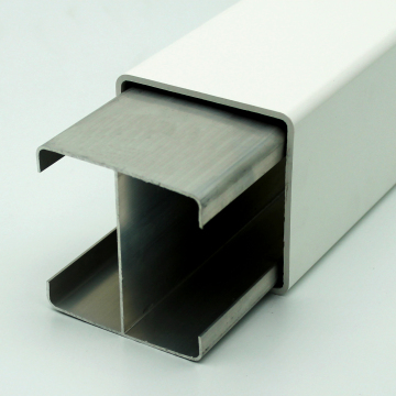Aluminiumversteifung für 5 '' x 5 '' (127 mm x 127 mm) Leitungspfosten