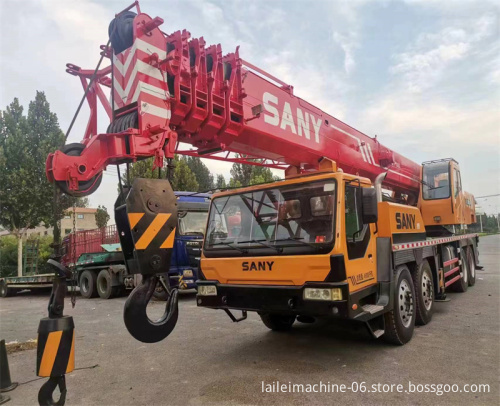 Wholesale Price Used SANY STC750 75 Ton Telescopic Boom Mobile Truck Crane