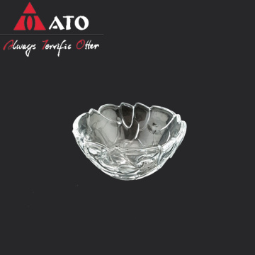 Wholesale machine made Clear bowl cobblestone pattern bowl