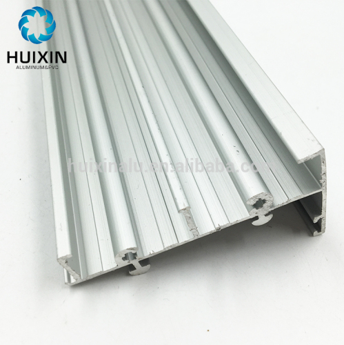 Full series extruded aluminum profile sections to make windows and doors