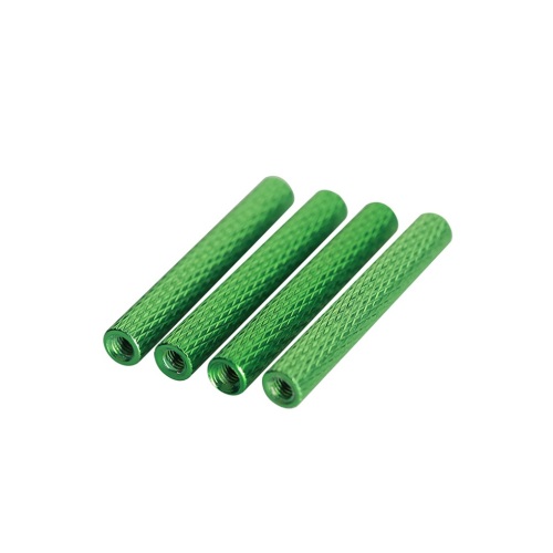 Hex Round Standoffs Custom Threaded Alloy Spacers
