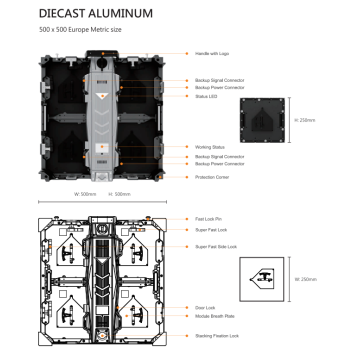 P2.5 SMD Полноцветный светодиодный дисплей