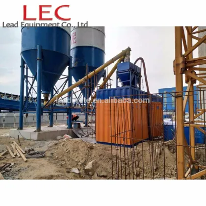 high output foam concrete machine lightweight concrete mixing station