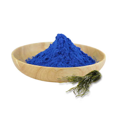 Poudre de protéine de phycocyanobiline de pigment bleu de spiruline