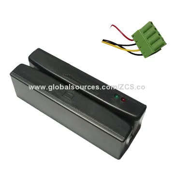 100mm Wiegand card reader, all three tracks magnetic card reading, LED and buzzer, one year warranty