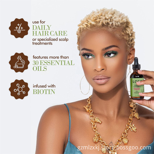 Customizable OEM & Private Label Rosemary Hair Care Essential Oil (60ML) with Cross-Border Castor Oil Option