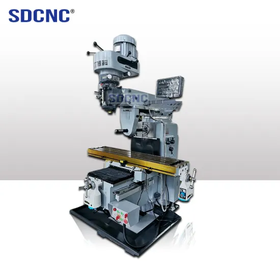 High Precision Metal Knee Type 5H Turret Milling Machine for Sale