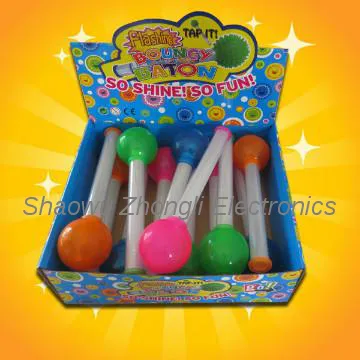 Light up baton led strobe baton plastic baton