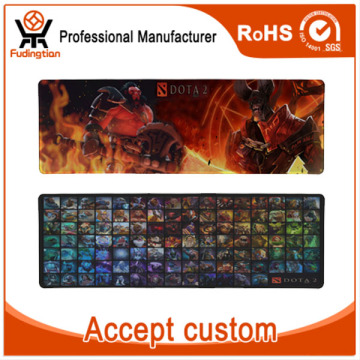 Customized Extra Large Computer Game Non-slip Rubber Mouse Pad