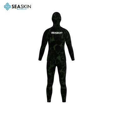 Zeegezein 7 mm camouflage mannen hoge taille broek speervissen wetsuit
