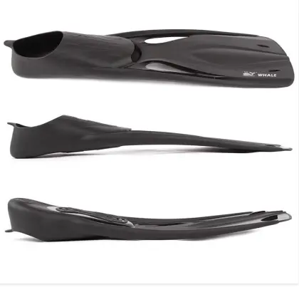 Professional China Factory Supply TPR Rubber Shark Swimming Fins for Training and Diving